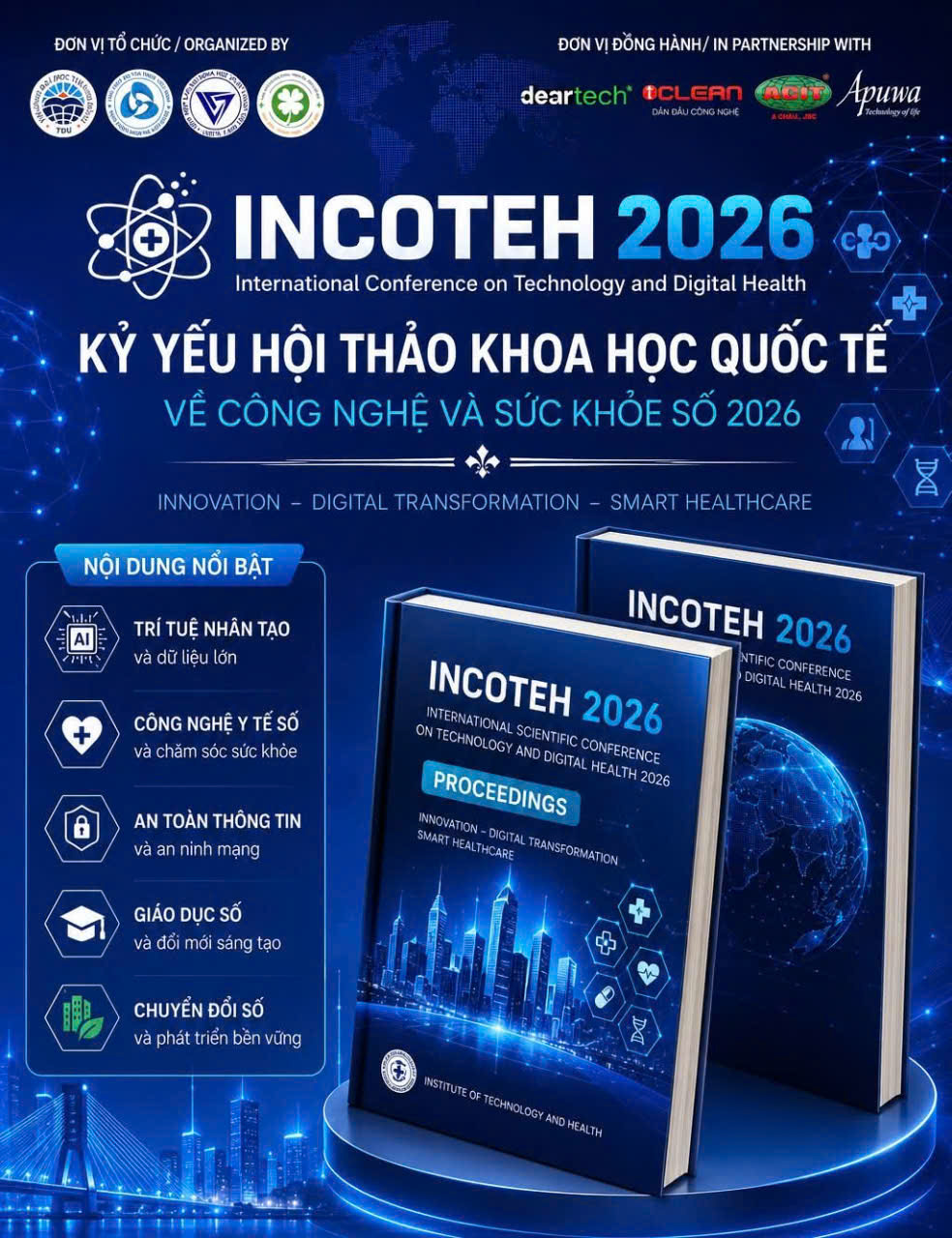 Hải Phòng công bố kỷ yếu hội thảo khoa học quốc tế về công nghệ  và sức khỏe số 2026