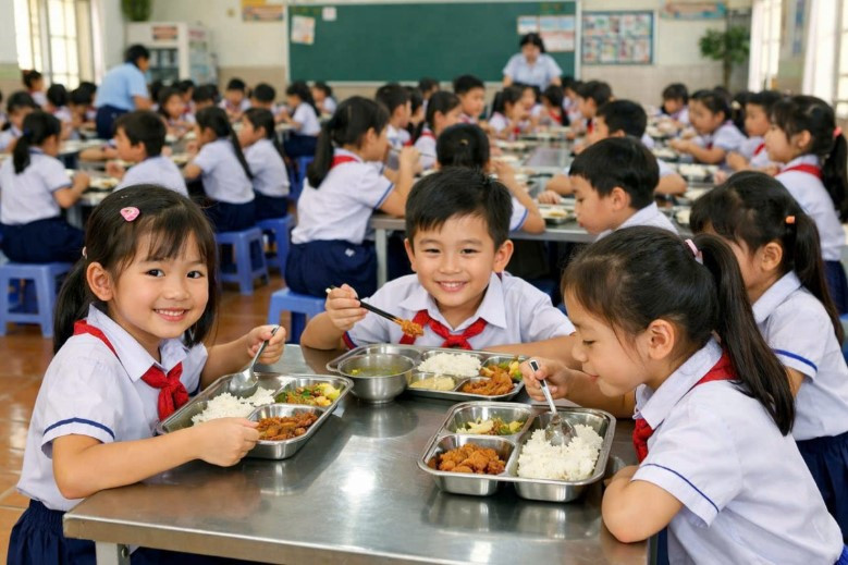Dinh dưỡng học đường: Cần chuẩn hóa bữa ăn để bảo vệ sức khỏe học sinh