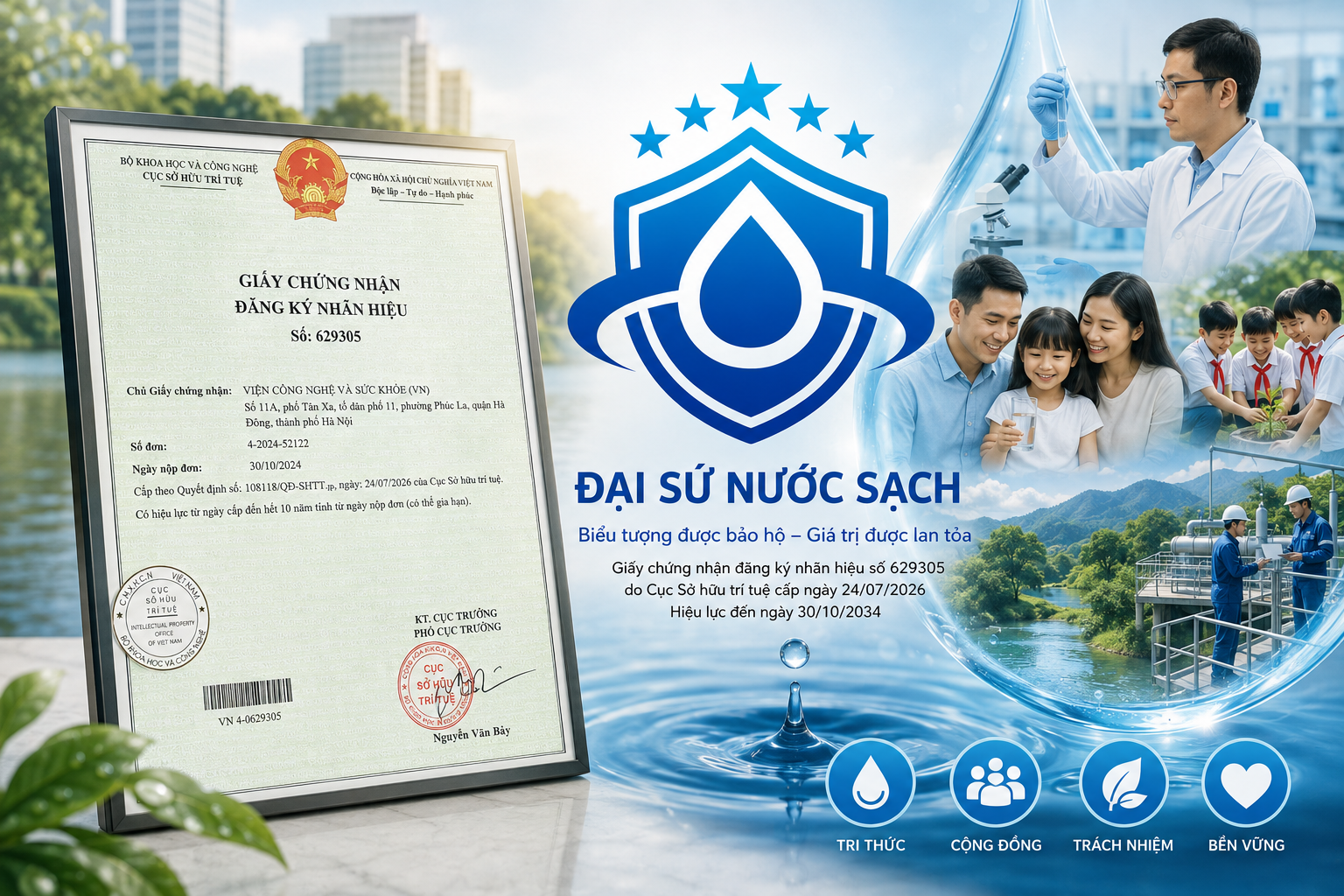 Từ một biểu tượng đến một mạng lưới hành động vì nước sạch