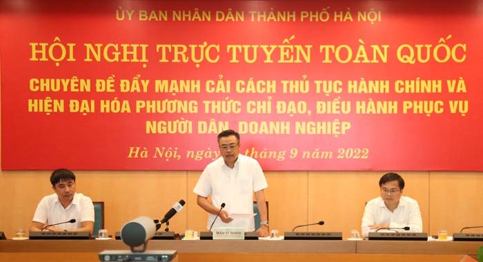 Hà Nội đẩy mạnh cải cách thủ tục hành chính