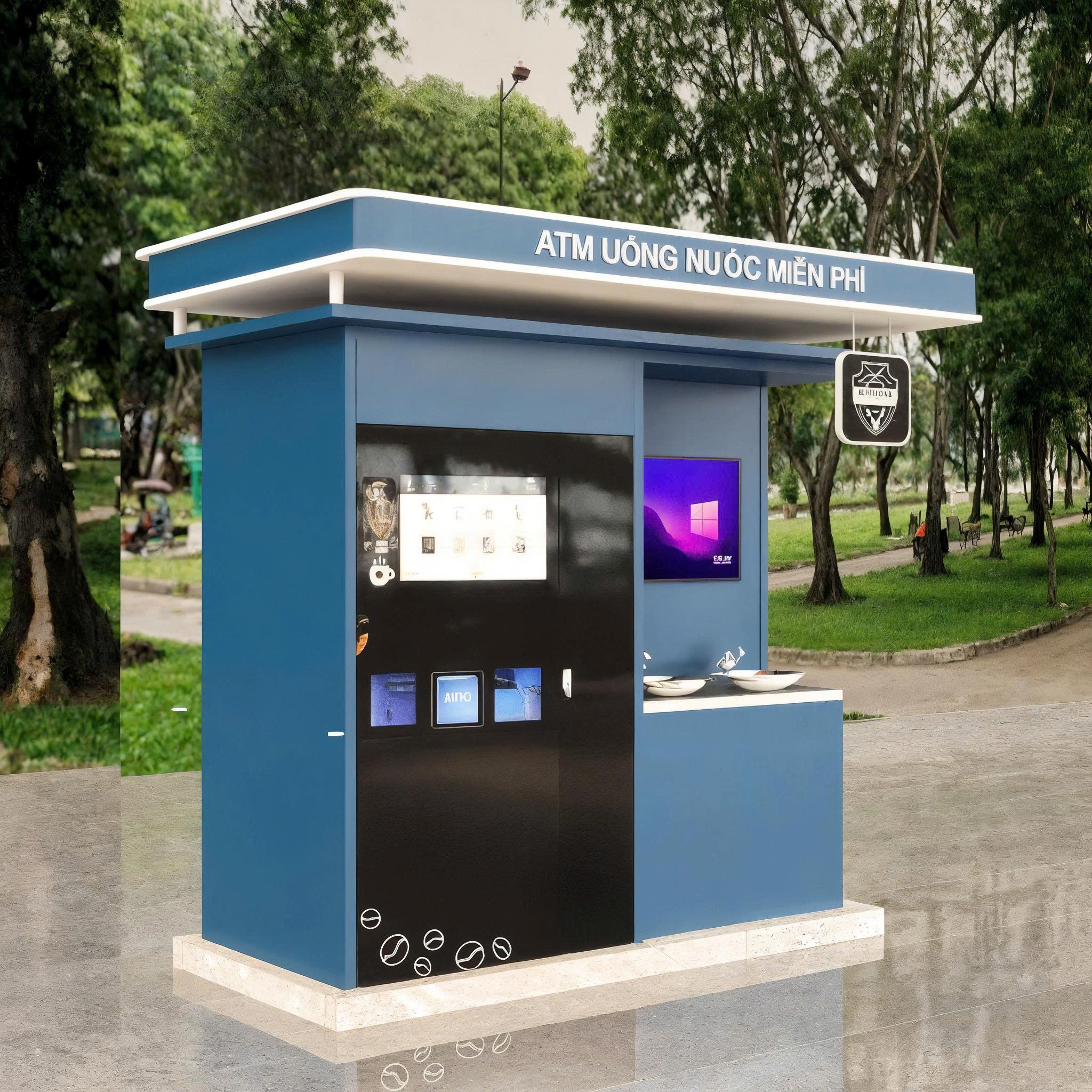 Dự án 1.000 ATM nước uống miễn phí, chung tay kiến tạo đô thị xanh, văn minh