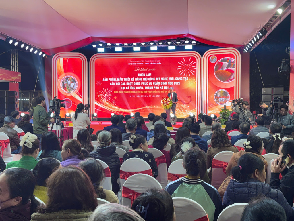 Hà Nội kết nối làng nghề, mang sản phẩm thủ công an toàn đến người tiêu dùng dịp Tết