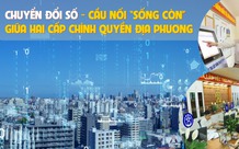 8h30 TỌA ĐÀM: Chuyển đổi số - Cầu nối “sống còn” giữa hai cấp chính quyền địa phương