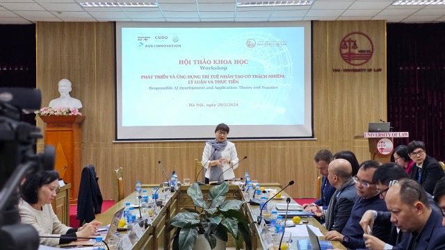 Phát triển và ứng dụng trí tuệ nhân tạo có trách nhiệm tại Việt Nam
