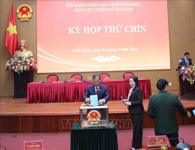 Ông Nguyễn Thanh Bình được bầu giữ chức Chủ tịch UBND tỉnh Ninh Bình