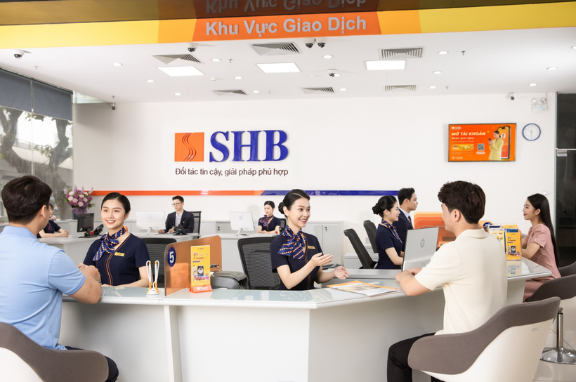 Lợi nhuận trước thuế của SHB đạt hơn 15.000 tỷ đồng, tăng 30%