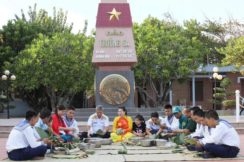 Cầu truyền hình trực tuyến chúc Tết quân và dân Đặc khu Trường Sa